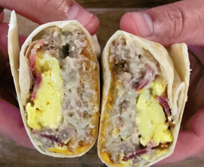 Ultimate Breakfast burrito